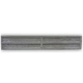 6ft long recessed concrete gravel board 12 inches high for protecting timber fence panel bases near Harlow