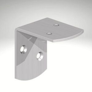 Heavy-duty 40x40x30mm balustrade bracket with e-galv finish. Ideal for securing decking handrails and balustrade rails. Trade quality hardware near Harlow.