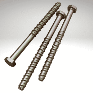 M12 x 150mm heavy-duty partial thread concrete screw anchor for structural masonry fixings in Hertford and Harlow.
